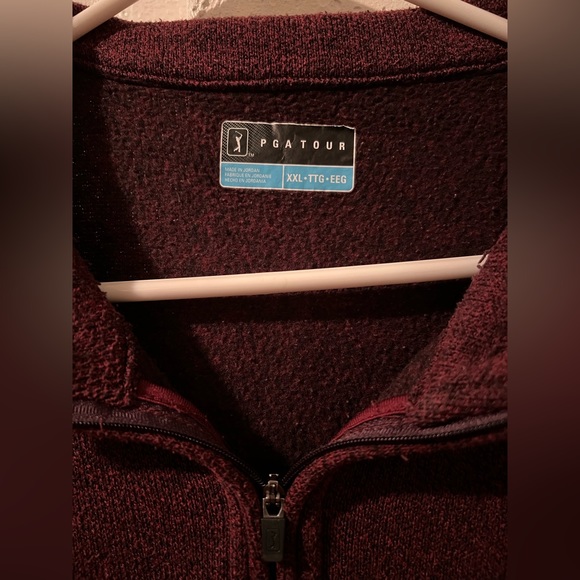 2/$10 SALE - PGA Tour Quarter Zip Sweatshirt - Picture 6 of 13